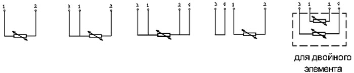Рис.2. Схематическое изображение соединений